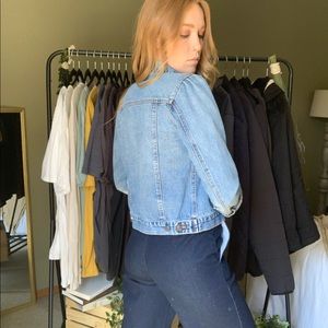 Rue BlueVintage Denim Jacket Crop